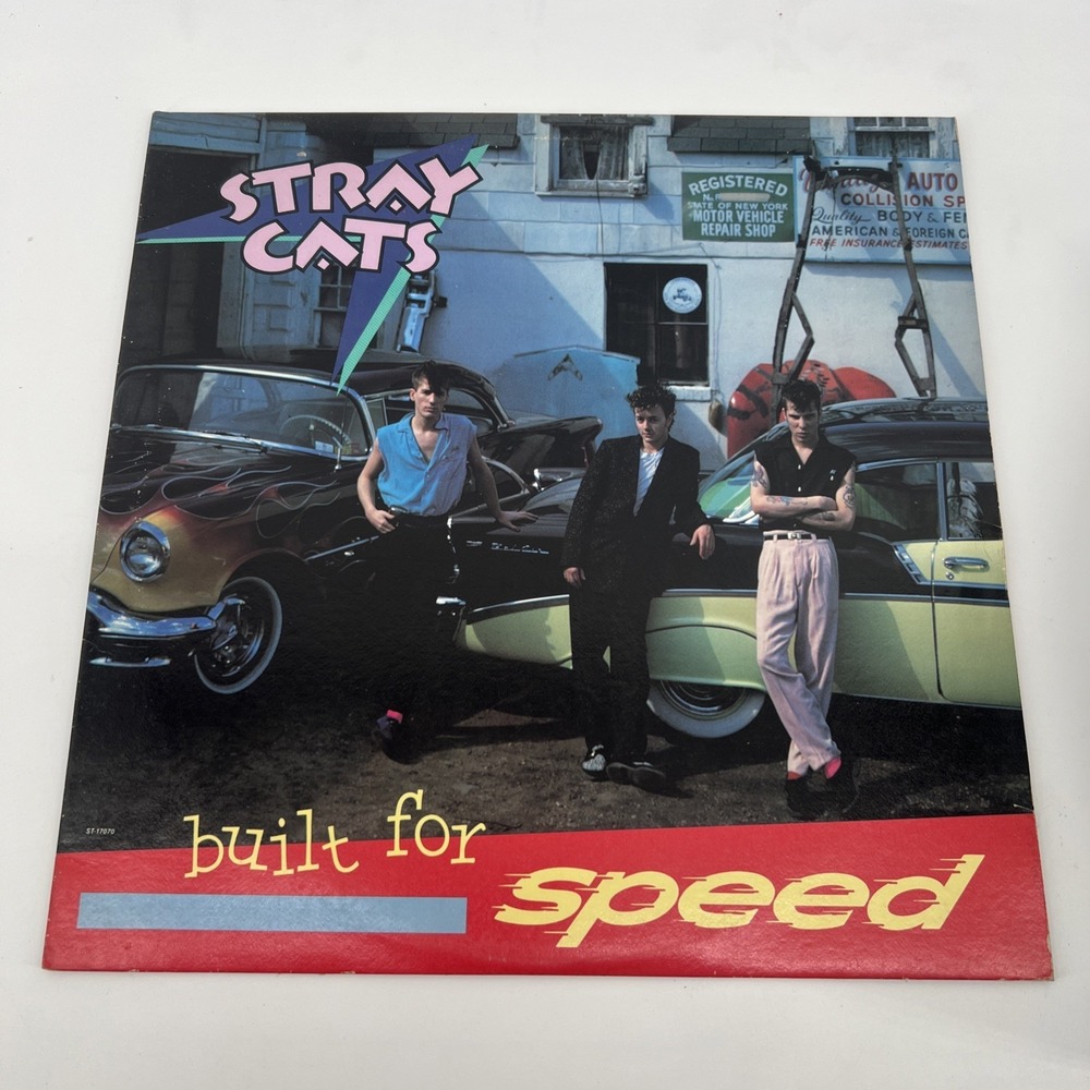 Stray Cats | Built For Speed | Vinyl LP 1982 EMI ST-17070